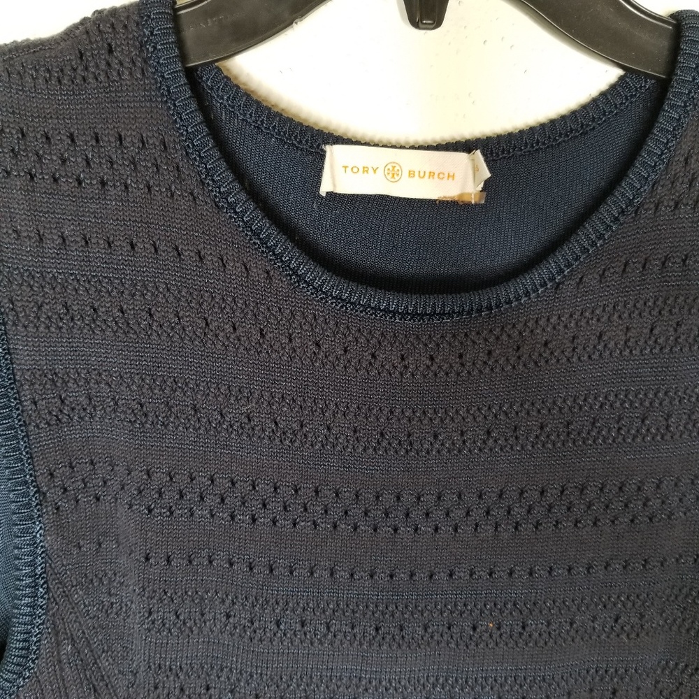 Tory Burch knit midi dress size xs sewn in slip - Picture 3 of 7
